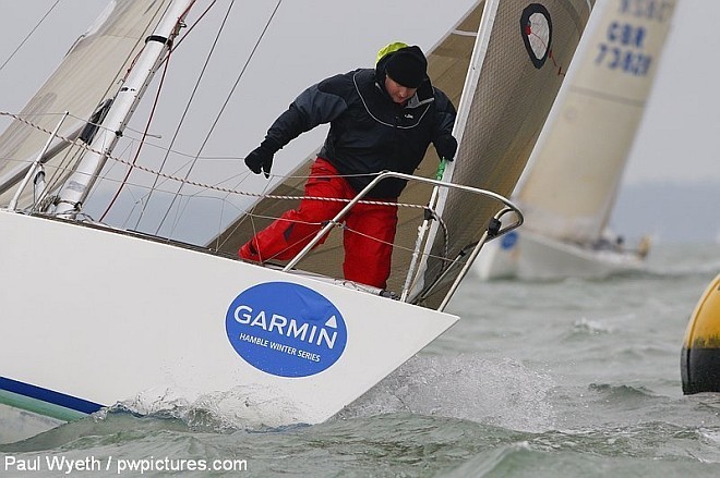 Garmin Hamble Winter Series - Day 8 © Paul Wyeth / www.pwpictures.com http://www.pwpictures.com